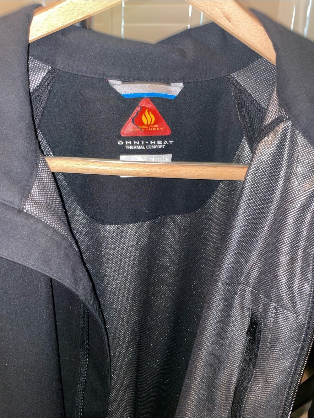 Columbia Black Omni-Heat Reflective Lined Jacket